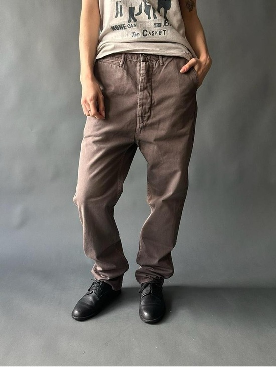 Kapital Pants - Kapital Washed Grey Work Pants